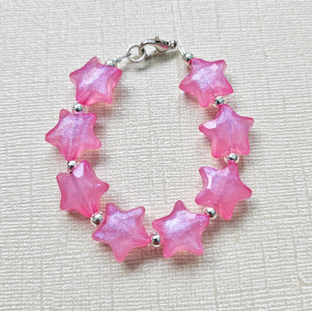 Pink Glow in the Dark Stars