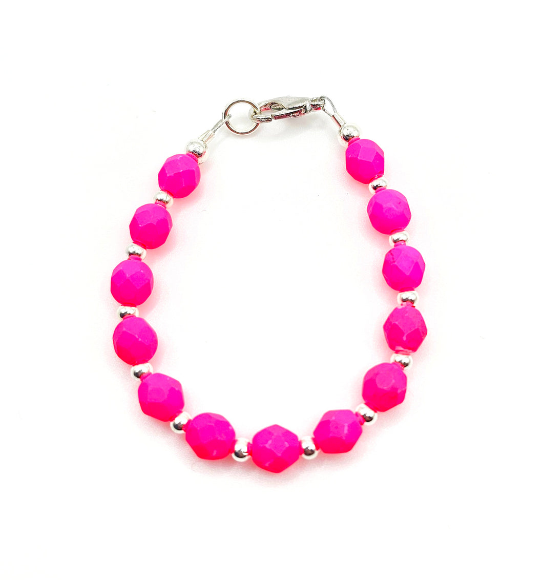 Dainty Neon Pink