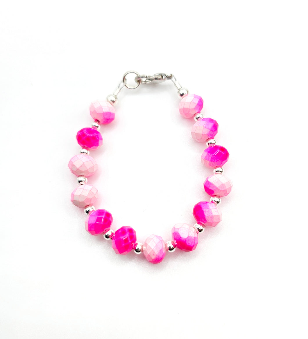Pink and White Neon