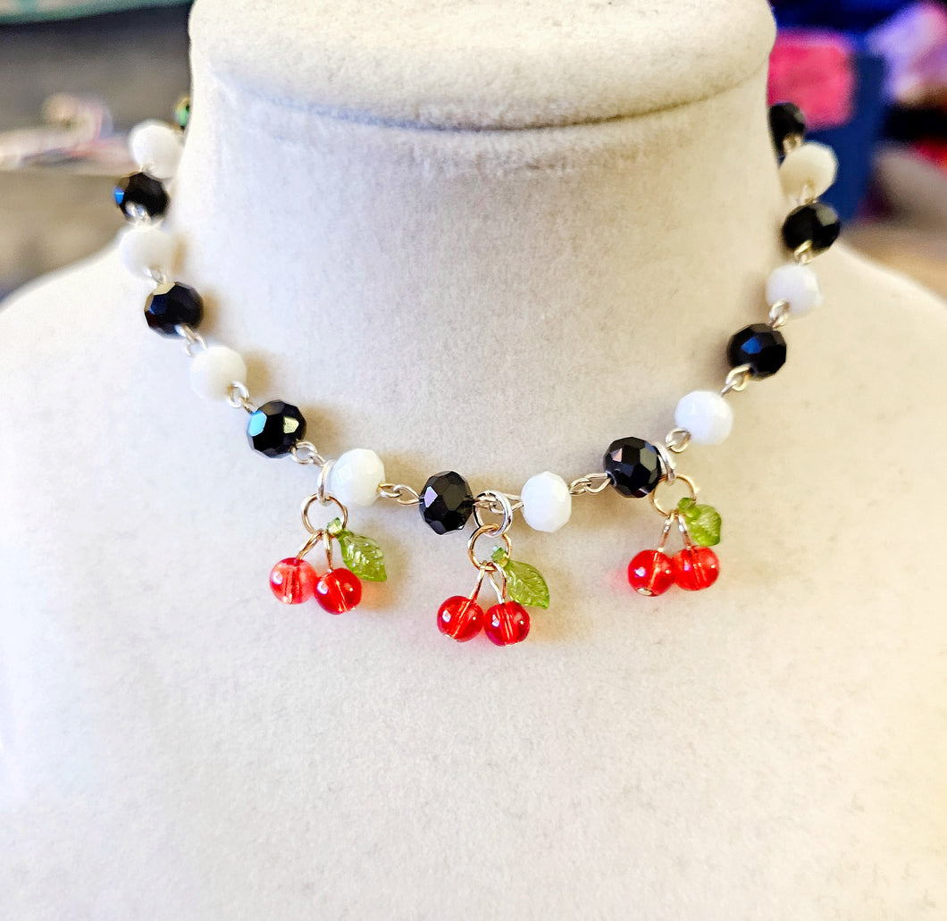 Cherry Bomb Necklace