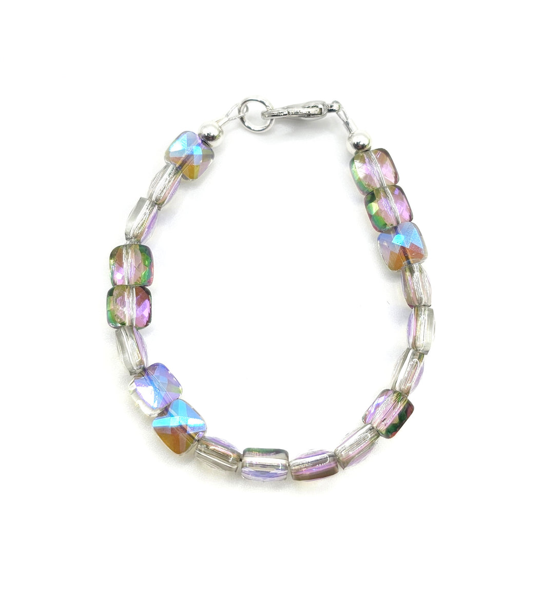 Iridescent Square Diamond