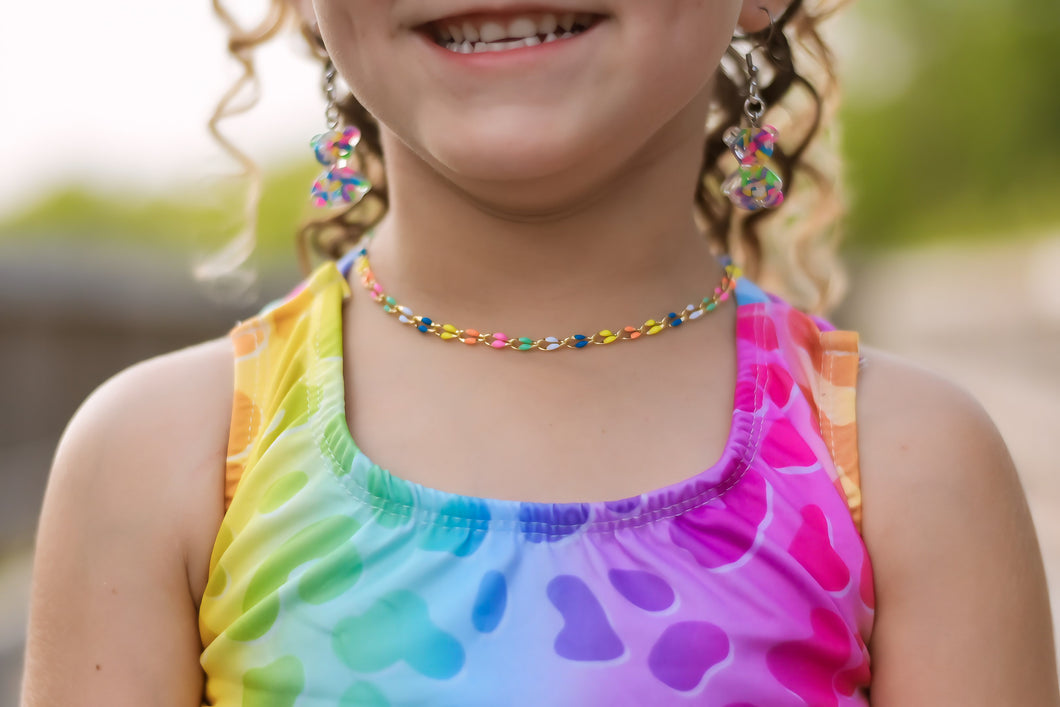 Neon Chain Necklace