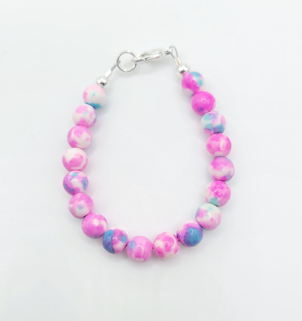 Pink and Blue Glass