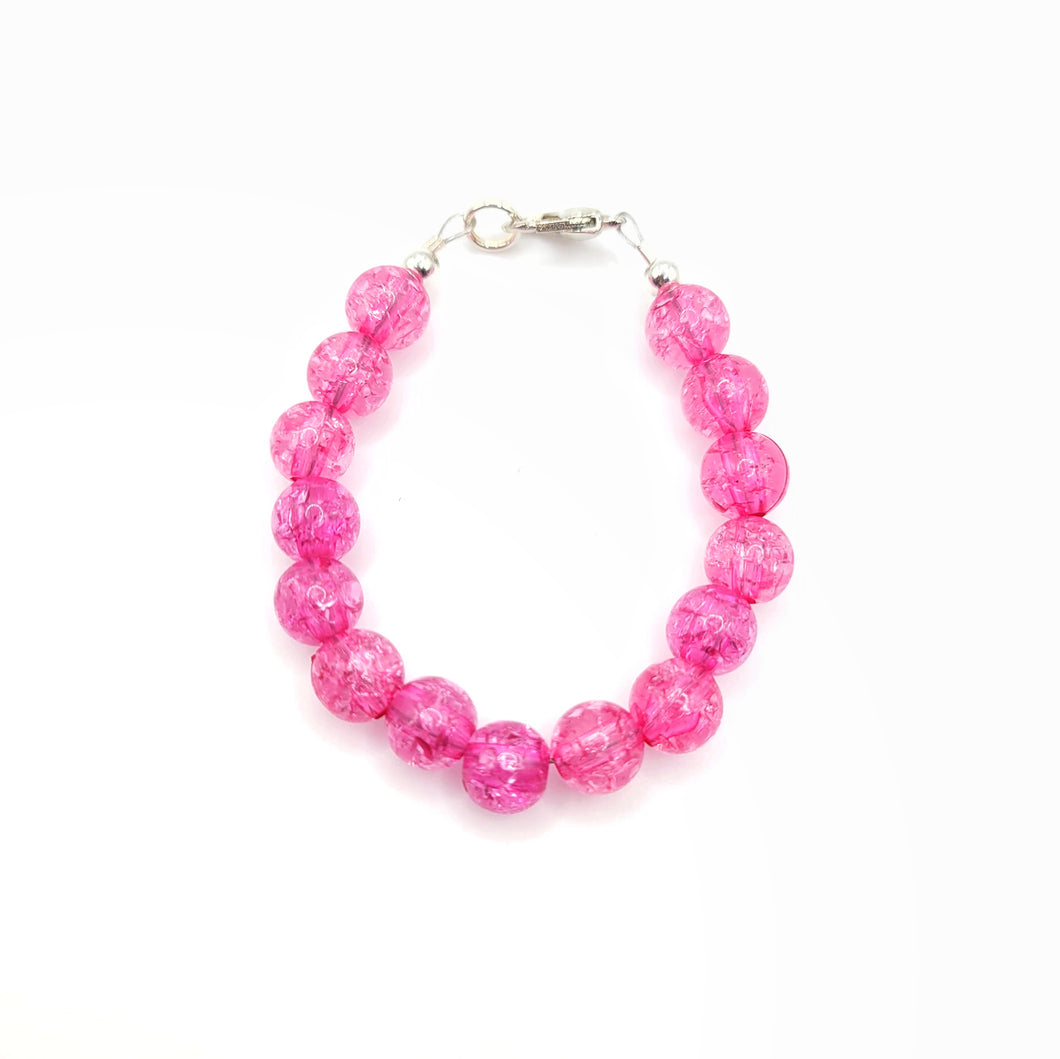 Hot Pink Crackle