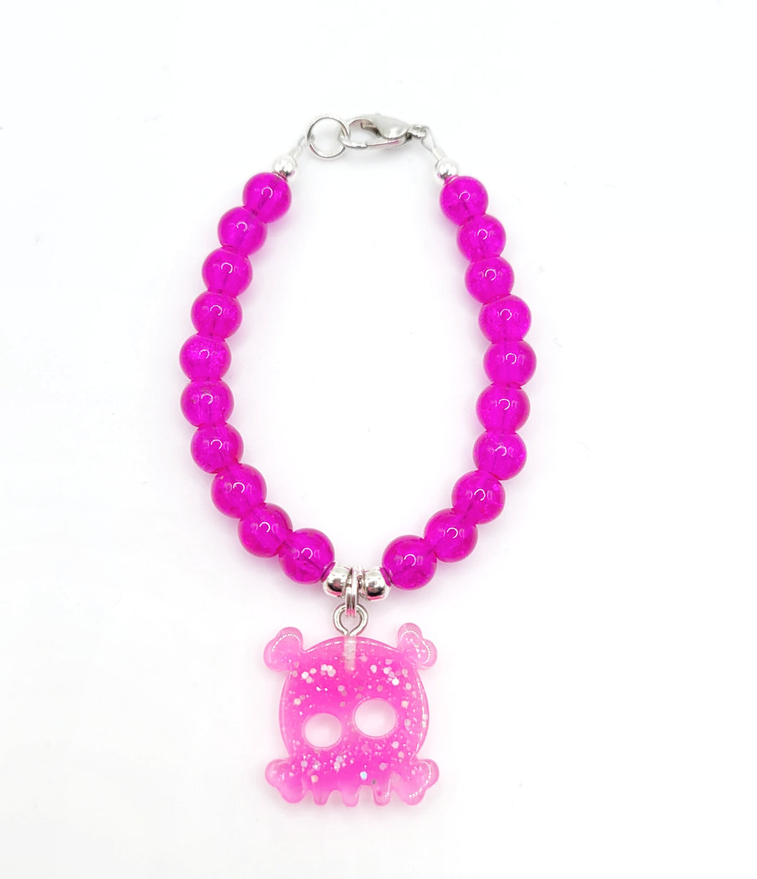 Pink Skull Bones