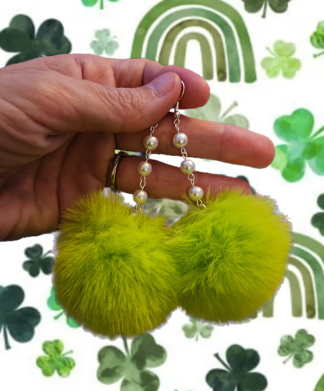 Green Poms
