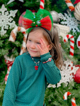 Load image into Gallery viewer, Christmas Bow Necklace
