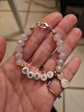 Load image into Gallery viewer, Personalized Bunny (Pink beads)
