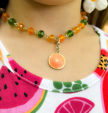 Load image into Gallery viewer, Orange Crush Necklace
