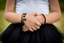 Load image into Gallery viewer, Black Flower Charm
