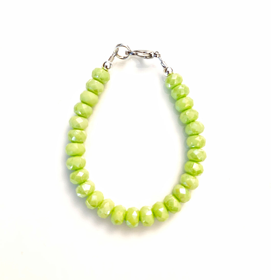 Lime Green Small Beads