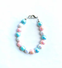 Load image into Gallery viewer, Blue, Pink &amp; White Pearls
