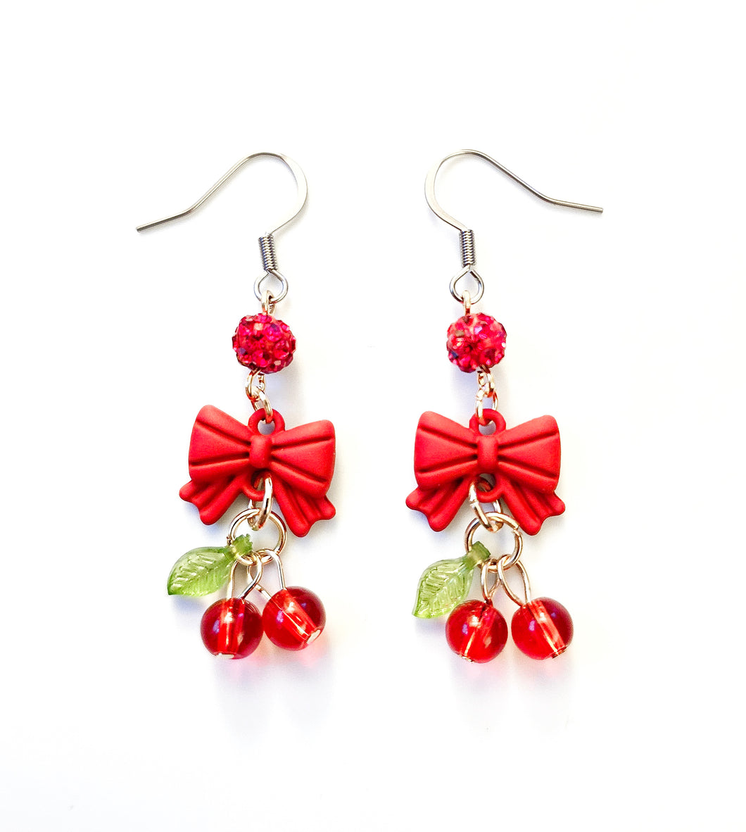 Cherry Bomb Earrings