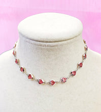 Load image into Gallery viewer, Pink Diamond Heart Chain
