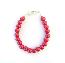 Load image into Gallery viewer, Red Pearls 6mm
