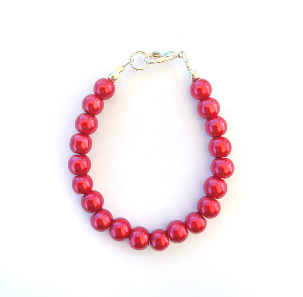Red Pearls 6mm
