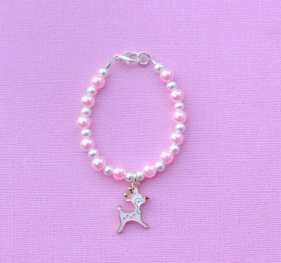 Pink Pearl Reindeer
